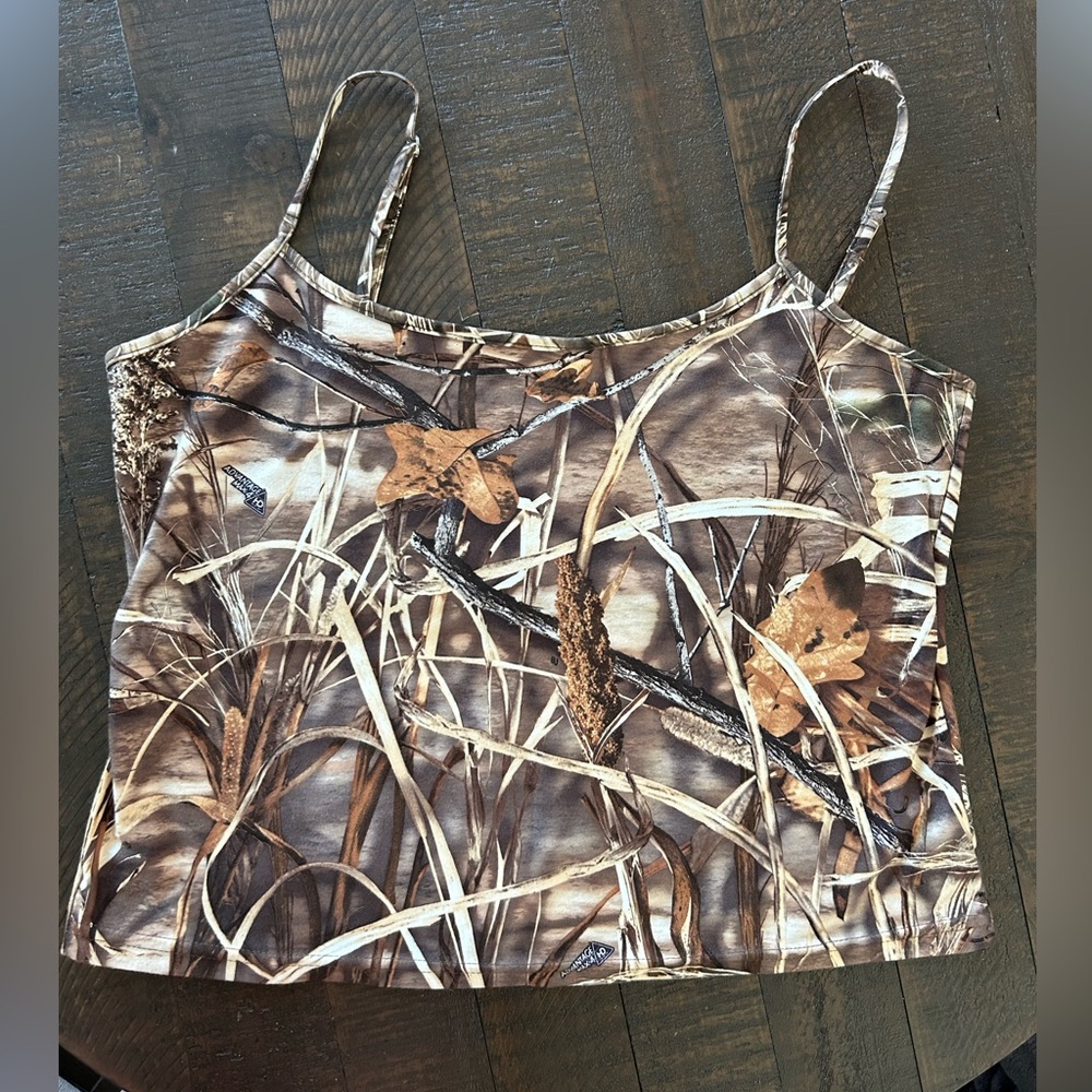 Hatchie Advantage Max-4 HD Women’s Camouflage Hunting Tank Top Size XL